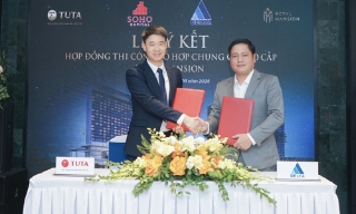 Tập đoàn TUTA hợp tác cùng DELTA tăng tốc triển khai tổ hợp chung cư cao cấp Royal Mansion